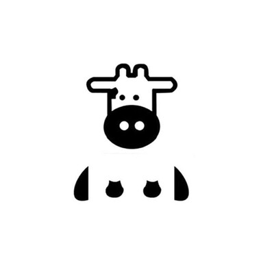 

Customized Wall Stickers Removable Wall Stickers Cute Cow Switch Decorative Wall Stickers For Home