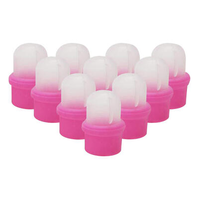 

10pcs Wearable Nail Clip UV Gel Nail Polish Remover Nail Art Soak Off Cap