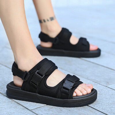 

Mens sandals&slippers in summer mens fashion beach dual-purpose anti-slip word drag outside to wear summer Vietnamese sandal