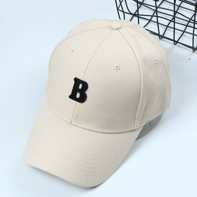 

2009 Hat Female Hot Selling New Korean Chao B Letter Baseball Cap Duck Tongue Cap Outdoor Sports Leisure Corner Cap