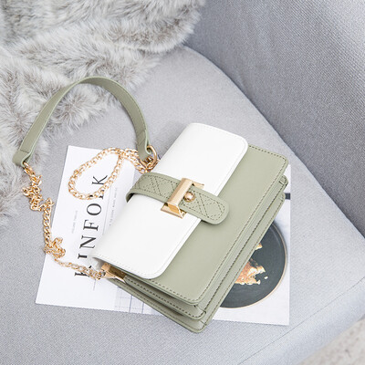 

French minority girl foreign air small square bag 100 single shoulder oblique satchel ins woman bag