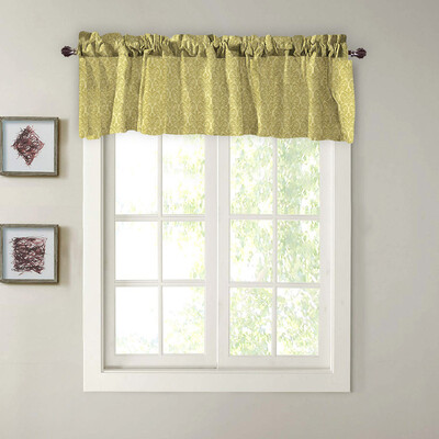 

Gobestart Valance Curtains Extra Wide&Short Window Treatment Kitchen Living Bathroom