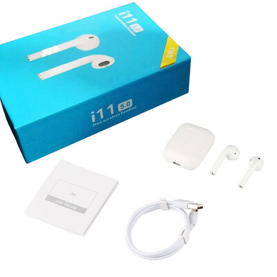 

i11 TWS Mini 50 Bluetooth Earphone Wireless Headphones Portable Invisible Earbud for Iphone All Smart Phone PK i10 i12 i13 i20