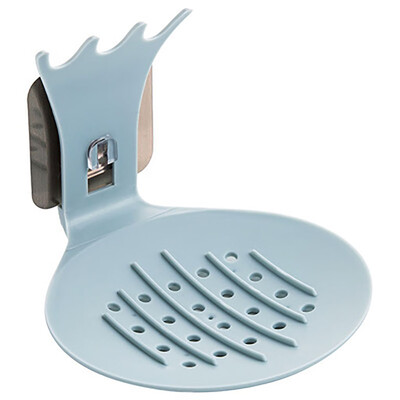 

Toponeto Wall-Mounted Soap Box Holder Bathroom Storage Box Drain Soap Dish