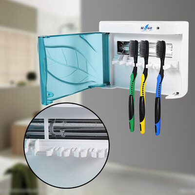 

Automatic UV Ultraviolet Toothbrush Sanitizer Cleaner Wall-mounted Brush Storage Holder