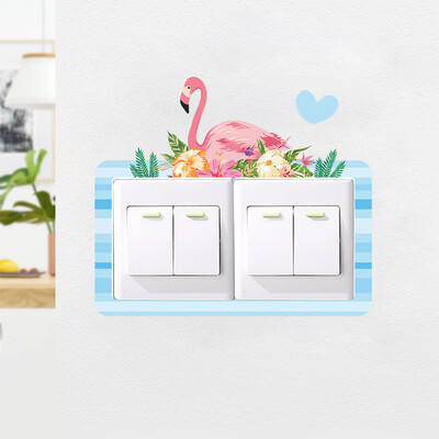 

Nice Cute Switch Wall Sticker Childrens Bedroom Safari Animal