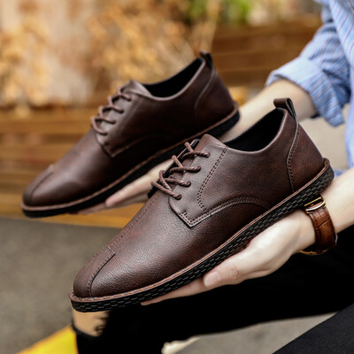 

New trendy male social guy mens shoes summer&summer Korean trend British casual mens small shoes black plus velvet