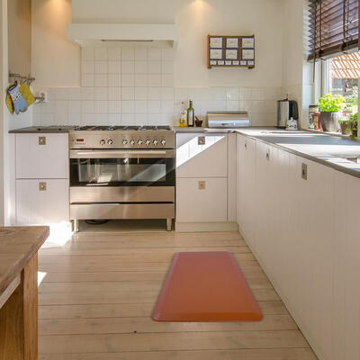 

Ktaxon 34" Non-Slip Anti-Fatigue Comfort Mats Floor Mat Kitchen 20" x 39" Brown Color