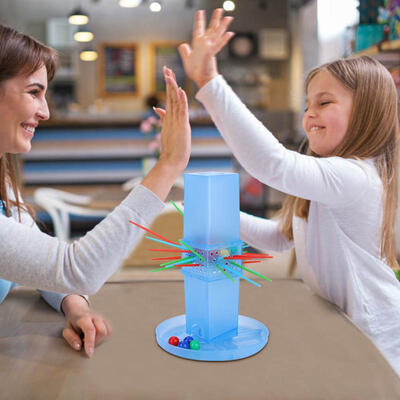 

Greensen Parent-Child Interactive Desktop Game Pull Rod Balance Training Game