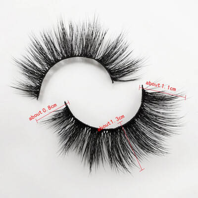 

7 Pairs Black Long Sparse Cross False Eyelashes Fake Eye Lashes Extensions Makeup Tools for stage