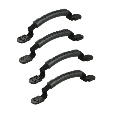 

124Pcs Kayak Canoe Rubber Boat Handles Luggage Side Mount Carry Bar Marine