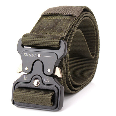 

High Quality Military Gun Belt Buckle Combat Waistband For Men Outdoor Sports