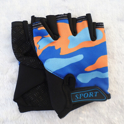 

Kids Half Finger Fingerless Gloves Bike Bicycle Cycling Climbing Skating Cloth