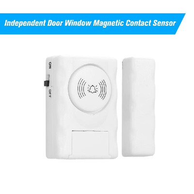 

Wireless Magnetic Door Sensor Independent Alarm Door Window Open Warning Intrusion Detector For Home Security Alarm System