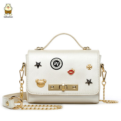 

Small bag womens winter 2019 new tide slung over the shoulder of the bill of lading womens Korean version of Joker mini chain ba