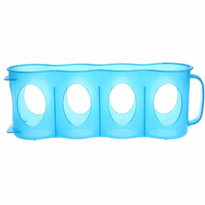

Stand Rack Random Color Beer Holder With Handle Kitchen Organizer Canned Drink