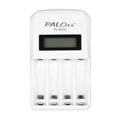 

PALO Battery Charger for AAAAA Ni-MHNi-Cd Rechargeable Batteries LCD Display EU Plug