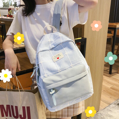 

Korean version of Old Sense Girls schoolbag Harajuku Uzzang High School students backpack ugly Mengbao shoulder bag Campus