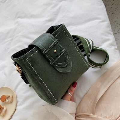 

Retro casual bag 2019 autumn new Korean fashion Joker popular broadband shoulder slung small square bag