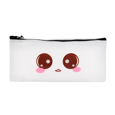 

Toponeto Simple Jelly Pen Pencil Case Cosmetic Bag Travel Makeup Bag High Capacity