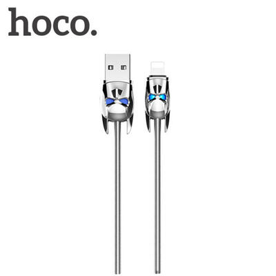 

HOCO Cool Shadow Knight Style Spring USB Charging Data Cable For IPhone