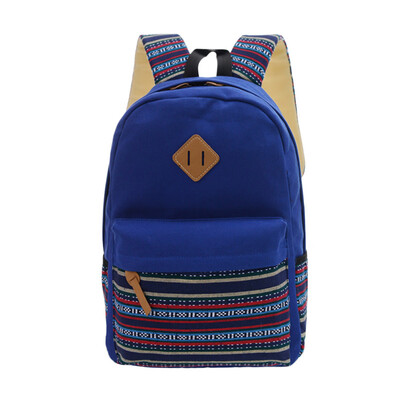 

Tailored New Womens Girls Canvas Vintage Backpack Rucksack College Shoulder School Bag BK