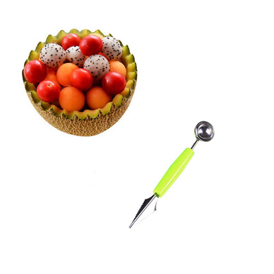 

Toponeto Household Fruit Spoon Creative Watermelon Spoon Fruit Digging Ball