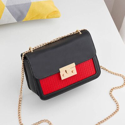 

Spring&Summer Single Shoulder Ladys Chaozhou Korean Ins Baitao Chain Slant Bag Fashion Simple