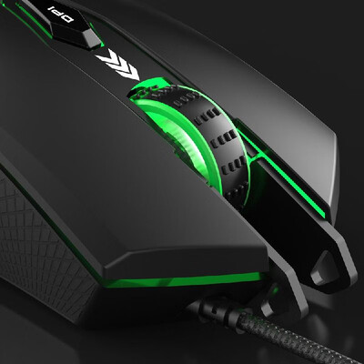 

Ajazz AJ203 Gaming Mouse Ergonomic RGB Backlight USB Wired Macro Esport Notebook Desktop Mouse Computer Mouse 6 Adjustable DPI Mou