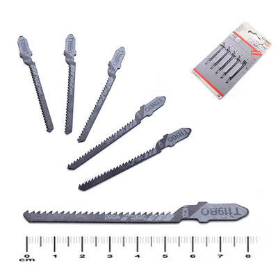 

5pcsSet HCS Jigsaw Blade Curve Cutting For Bosch Makita T-Shank Jig Saw Blades