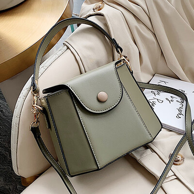 

Shangxin chic retro bag 2019 new Korean version 100 lap single shoulder slant shoulder fashion handheld leisure bucket bag