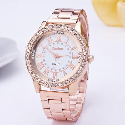 

2018 New Women Wrist Watch fashion Bracelet Stainless Steel Unisex Analog Quartz