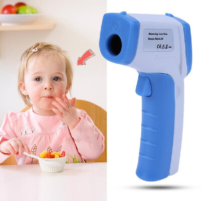 

Muti-fuction BabyAdult Digital Thermometer LCD Display Infrared Forehead Body Thermometer Gun Temperature Measurement Device