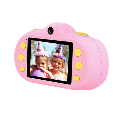 

12MP 1080P HD Kids Children Camera Mini Digital Camera 24 Inch LCD Screen Dual Lenses with Photo Video MP3 Game Modes