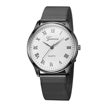 

Stainless Steel Fashion Alloy Belt Mesh Watch Unisex womens watches Minimalist Style Quartz Watch relogio feminino saat