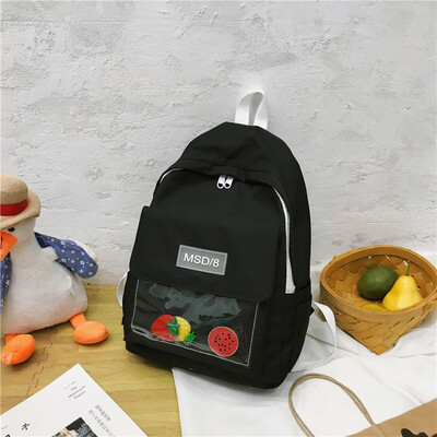 

Insfeng schoolbag female Korean version of high school middle school middle school Qingxin junior high school girl Japanese de