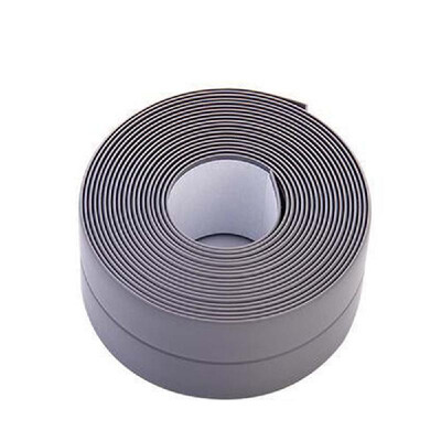 

Bath Kitchen Tool Waterproof Mouldproof Adhesive Wall Sink Basin Edge Trim Sealing Strip