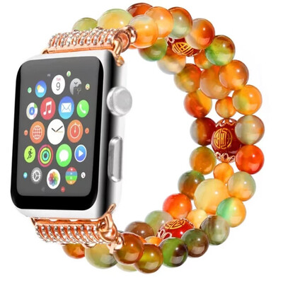 

〖Follure〗Fashion Sports Beaded Bracelet Strap Band For Apple Watch Series 321 42mm