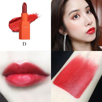 

Lipstick Matte Waterproof Velvet Lipstick 5 Colors Sexy Red Brown Pigments Makeup Matte Lipsticks