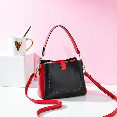 

Womens Summer New Fashion 100-pack Simple Slant Bag ins Super Fire Hand-held Water Bucket