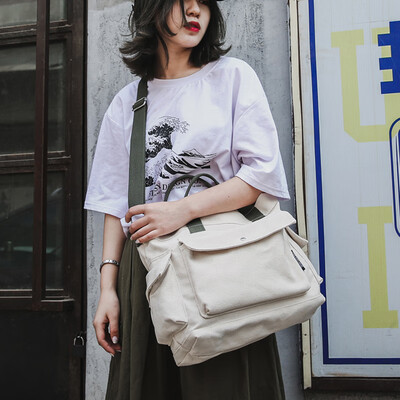 

Ins bags canvas bags ladiesdiagonal bags