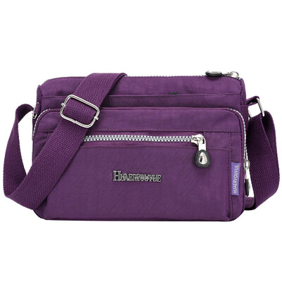 

Tailored Women Nylon Shoulder Bag Waterproof Elegant Daily Shopping Handbag
