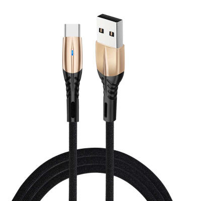 

New USB C Charger Cable Braided Fast Charging 3A Type C Data Sync Cord For Huawei Xiaomi Oppo Vivo-1m