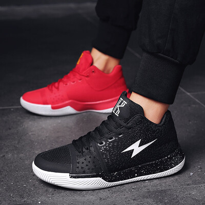 

Mens shoes outdoor sports shoes mens wear non-slip shock absorption basketball shoes couple models breathable running shoes