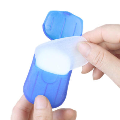 

20-PACK Portable Hand Wash Bath Soap Tablets Toilet Paper Travel Goods