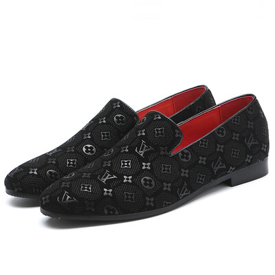 

Korean version of the trend of nightclub hair stylist peas shoes men