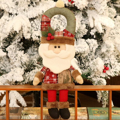 

〖Follure〗Christmas Ornaments Gift Santa Claus Snowman Reindeer Toy Doll Hang Decorations