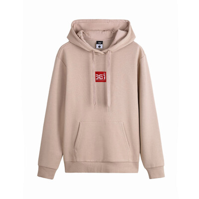 

361 degrees mens 2018 autumn new long-sleeved thin sweater hooded sportswear 651839806-2 beige 2XL