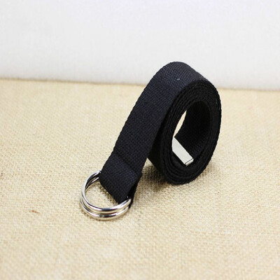 

Fashion Unisex Canvas Belt Fabric Webbing Waist Casual D Ring Plain Canvas Belt Waistband waist belts women designer belt men