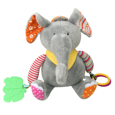 

Tailored Baby Infant Rattles Plush With Teether Cute Animal Hanging Bell Play Toys Doll